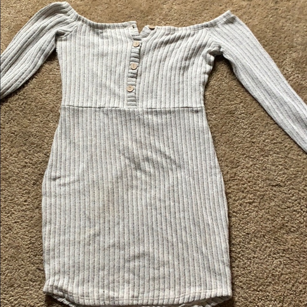 Off the Shouldee Mini Dress